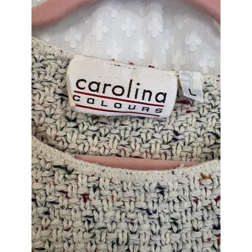 Vintage Made in USA cotton sweater - Picture 6 of 7